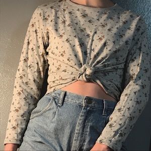 St. John’s Bay Floral Long Sleeve Shirt